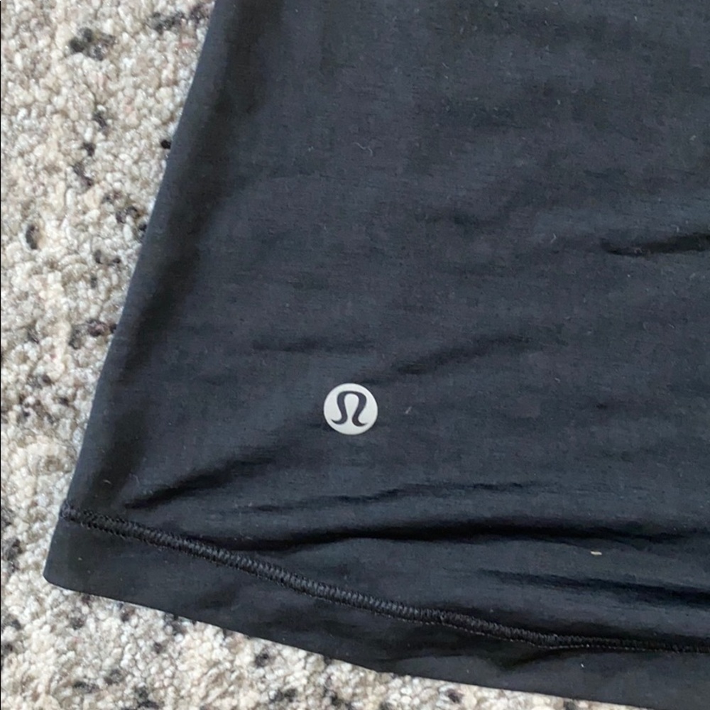 Lululemon Black Tank Razorback Mesh - Picture 5 of 5